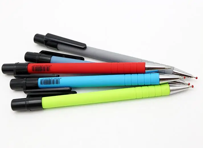 Colorful Rubber Pen Body Writing Comfort Stick Ball Pen Beautiful And