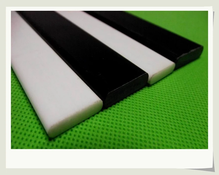 black 5mm Thickness FRP Flat Composite Bar Fiberglass Flat Strip