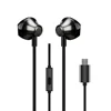 High quality private custom label printed private label headphones with type c audio interface