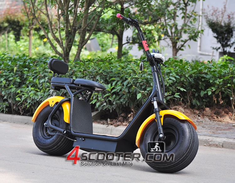 Meilleur Vente 60v800w 1000 W Citycoco Deux Siège électrique Scooter Adultes électrique Moto 8138