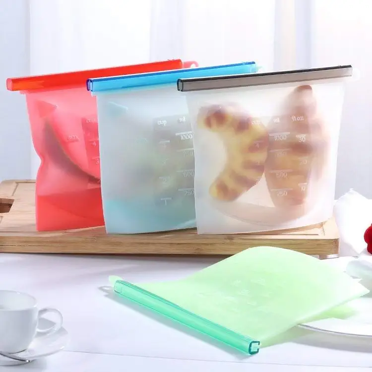 Food Preservation Fresh reusable silicone food storage bag