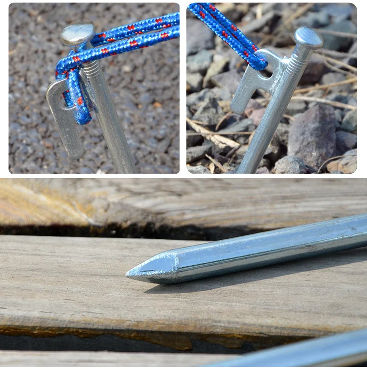 White Iron Camping 20 Cm In High Strength And Over Striking