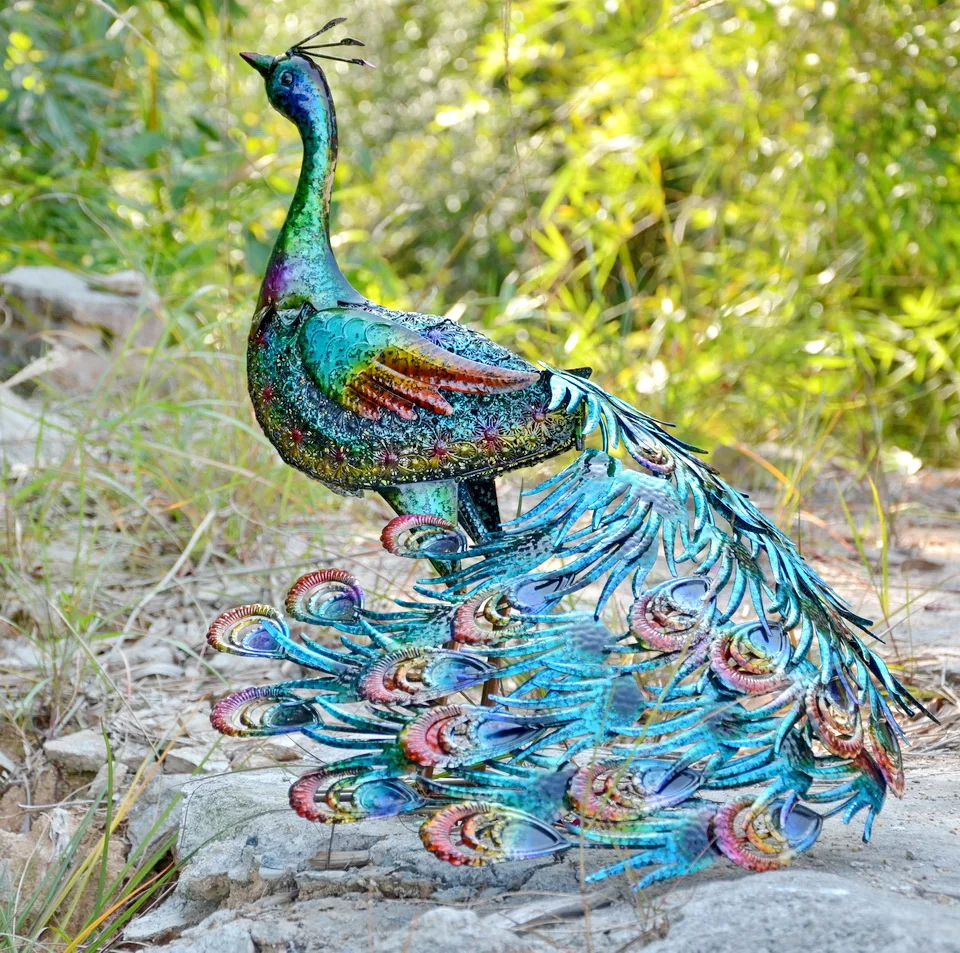 Diamond Peacock Lawn And Garden Ornaments - Buy Lawn And Garden ...