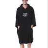 Adult surf poncho hooded beach towel hooded towel poncho pattern surfing robe 100% cotton