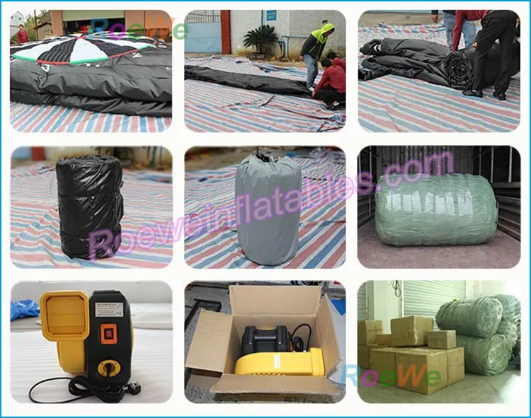 outdoor airbag jumper slide