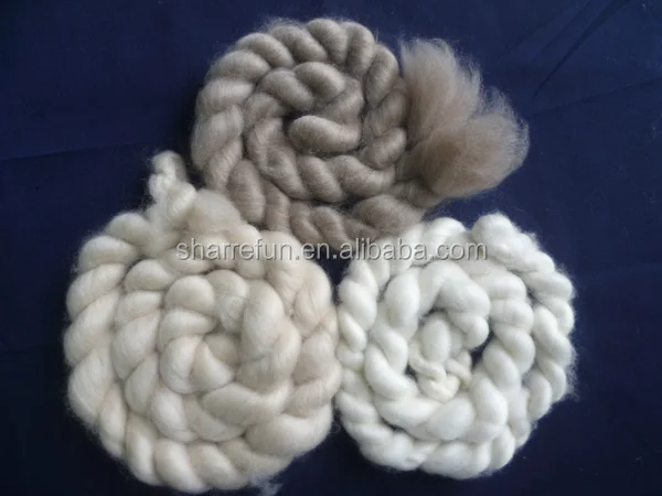 100% Tussah silk noil,Tussah silk waste,silk fibre