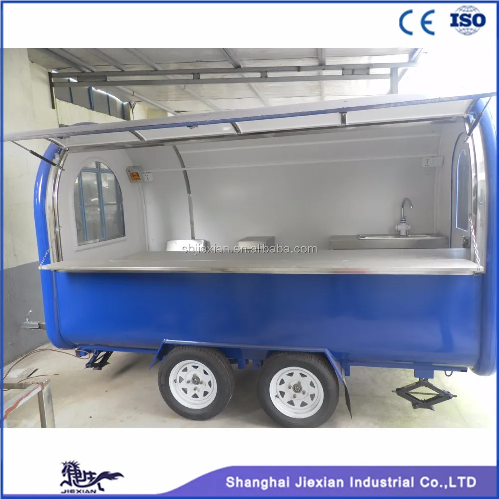 Jxfr300bd Bakery Food Cart Trailers For Sale Cold Food Display Case