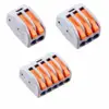 32A Universal Compact Wire Connectors electric terminal block 222-412/3/5 Lever Nut Wiring Connectors for juction box