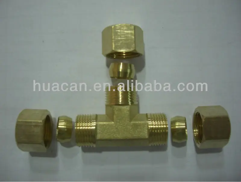 Oem Brass Compression Fittings For Copper Pipe Buy Brass