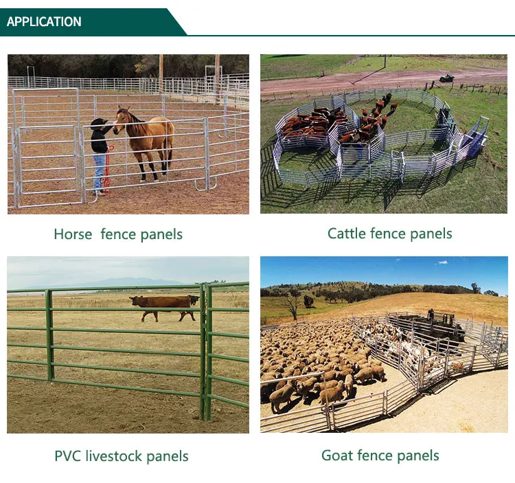 12 Ft Portable Heavy Duty Galvanized Metal Round Pen Cattle Corral Livestock Farm Horse Yard