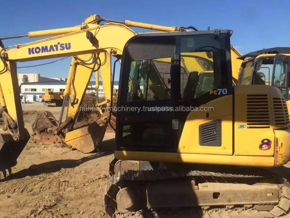 Used Mini Hydraulic Excavator Komatsu PC70 for Sale