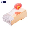 OEM brand easy assembly RJ45 connector for cat5e cat6 cat7 lan cable advanced cat7 plug