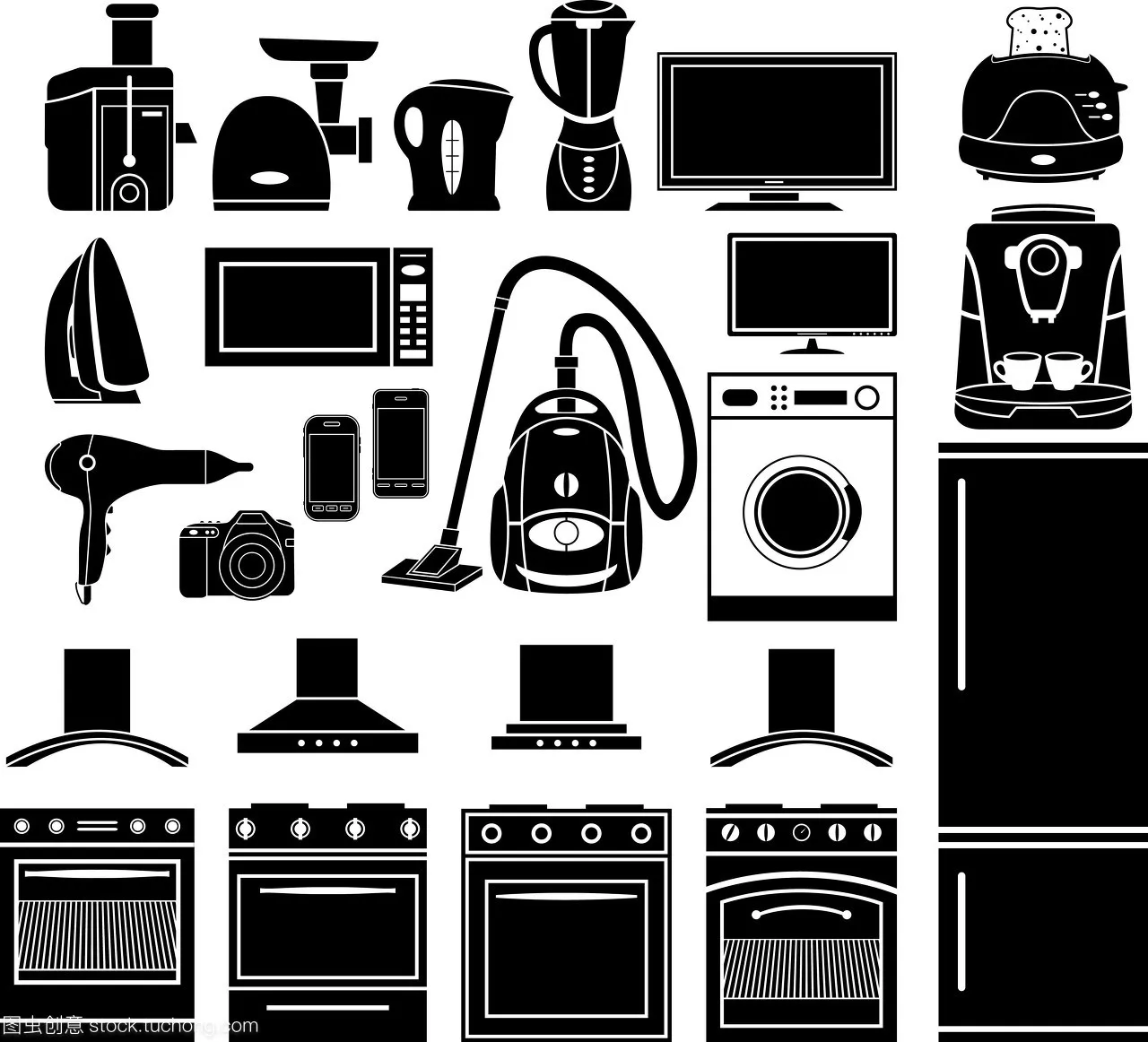 Иконки кухонной техники