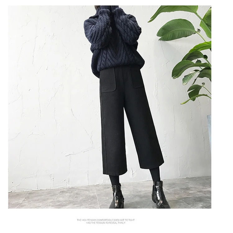 2019 New Arrival Comfortable Fit Winter Hairy Maternity Work Pants.jpg