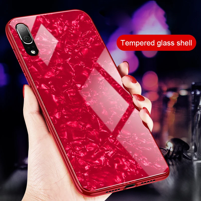 Hot Sales Tempered Glass Case For Huawei Honor 10 P Lite Conch Shell For Huawei Mate 10 Lite P Pro Nova 2 2i Buy Tempered Glass Case For Huawei Nova 2