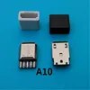 Mid B Type Smt Micro 5 Pin Connector / Micro Usb Connector Female 8 Pins Stereo Headset Pcb Mount Audio