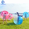 Half blue body zorb ball PVC / TPU bubble soccer bumper ball used zorb ball for sale