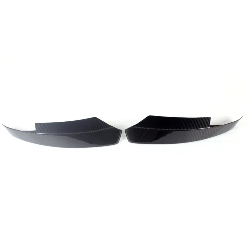 JCSPORTLINE Carbon Fiber Material Front Splitters Flaps Aprons for BMW 3 Series E90 E92 M3 2005-2013