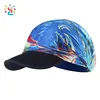 Low MOQ Summer Hawaii Beach Soft Bill Folding Hat Spandex Dome Visor Hats And Caps