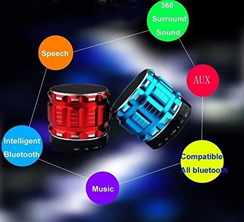 2017 hot products gadget Portable Mini Bluetooth Speakers with Fm Radio Hands-free Calls Support TF Card - ANKUX.COM