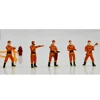 Special present Construction model miniature model Firemen Doll