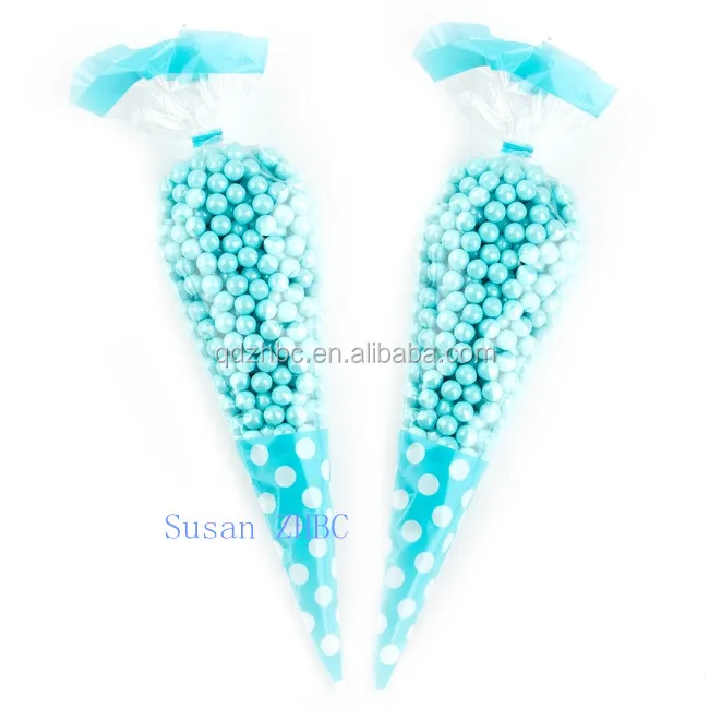 colored favor bags