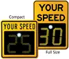 Solar Powered Radar LED Speed detective Display Signs