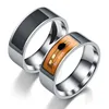Fashion NFC titanium rings for men New technology smart ring for men smart access card