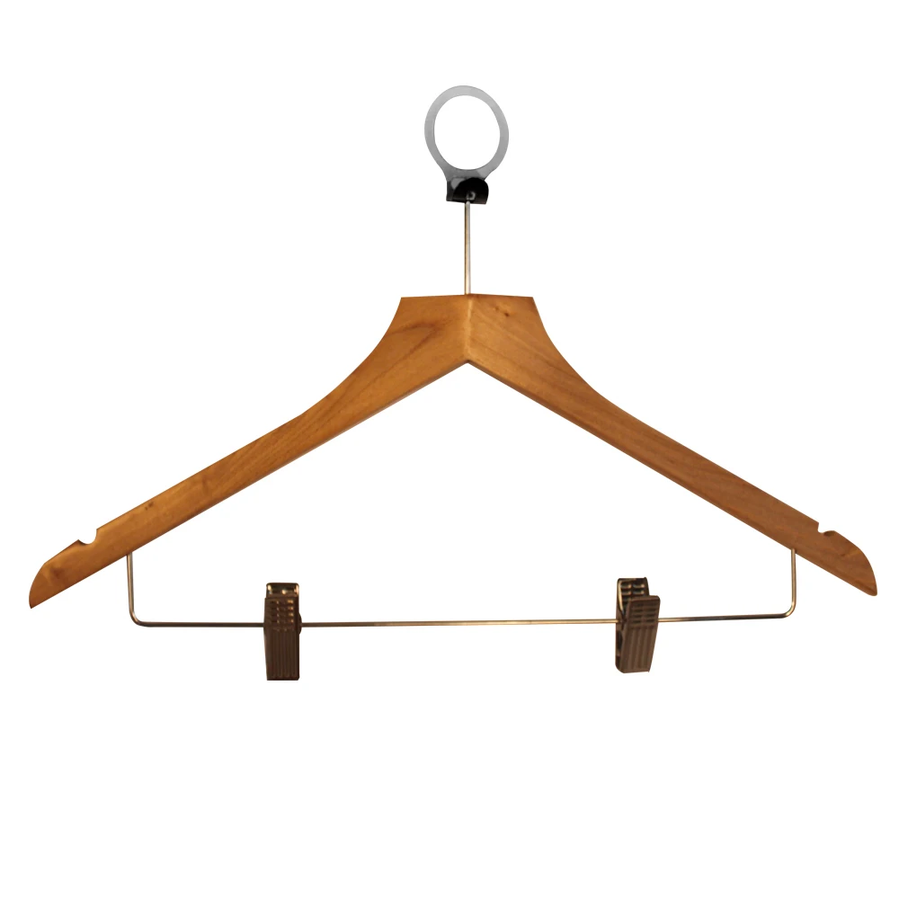 Wooden Pants Hanger And Coat Hanger(usch-p) - Buy Pants Hanger,Trousers ...