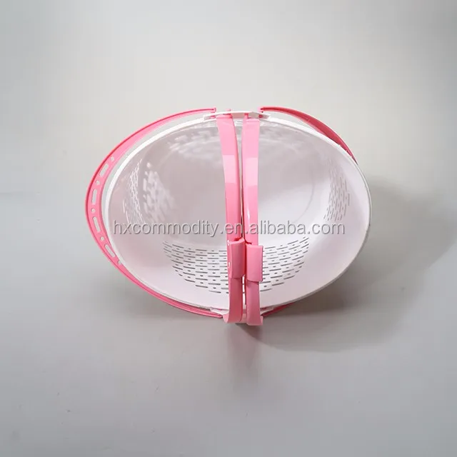 Pp Laundry Basket Cheap Plastic Baskets With Handles And Lid Buy