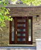 Sapele mahogany solid wood entrance doors , malaysia wood door