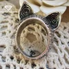 2016 Hot Sale Vintage Fashion Antique Gold or Silver Plated Alloy Vintage Cute Cat Ring Wholesale