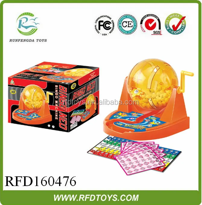 Plastic Toy 56 Number Bingo Game,Newest Children Bingo Lotto Toy,Cheap