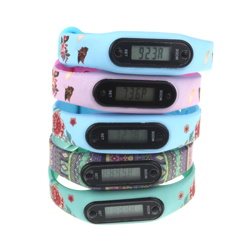 New Arrival Cheap Promotional Pedometer Wristband Pedometer Watches