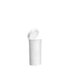 6 Dram PP Medical Plastic Pop Top Vials For Pill Pop Top Bottles In White Hinged Pop Top Containers