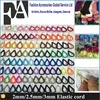 Round Elastic and Extrusion Rubber Cord/Elastic Braid 2mm Cord