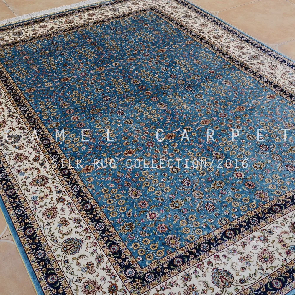 Rug Hereke Eslimi Pattern Hand Knotted Silk Rugs And Carpets Made In