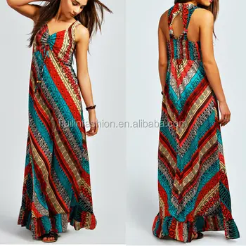 western style maxi dresses