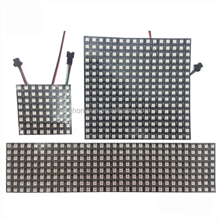 Programmable 16x16 Rgb Led Screen Arduino Ws2812b 5050smd Led Matrix ...