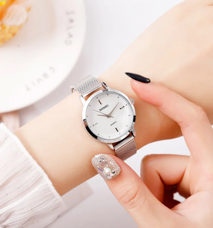 SKMEI 1528 japan movt ladies watch fashion quartz wristwatch for women