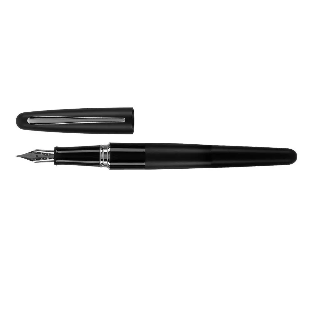 R HERO 616 Fountain Pen Hooded Golden Nib Black Barrel Small Vintage SODIAL