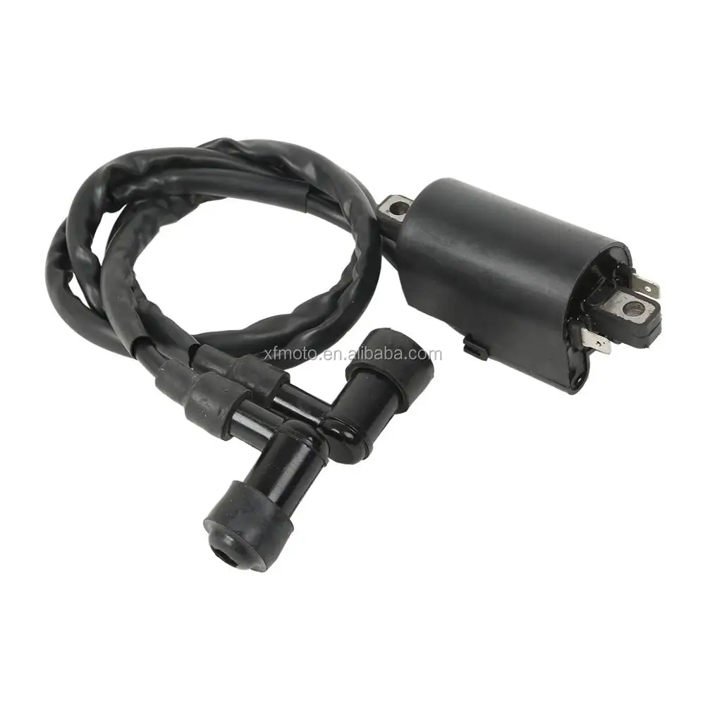 New Black Ignition Coil Fits For Yamaha Atv Banshee 350 Yfz350 1997