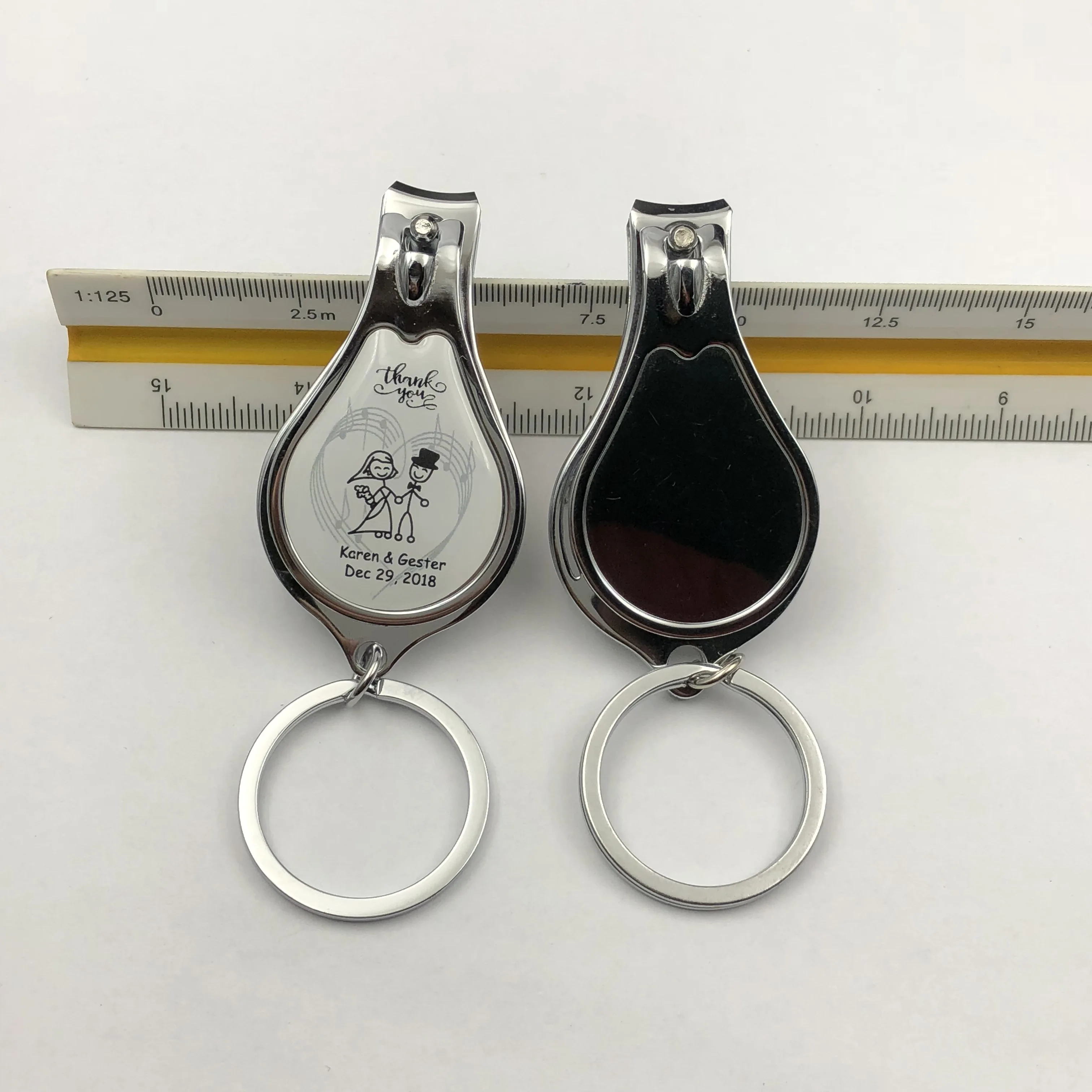 Custom Keychain Nail Clipper Marketing Gift Promotional Items With Logo