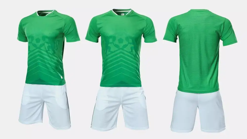 Moda Verde Jersey De Fútbol Uniforme - Buy Camiseta De Fútbol Verde ...
