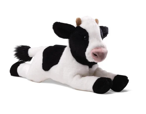 grande peluche vache