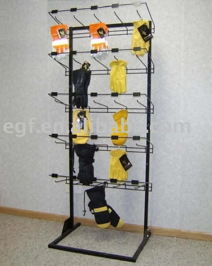 Metal Wire Hook For Hanging Gloves Display Rack Floor Stand Buy