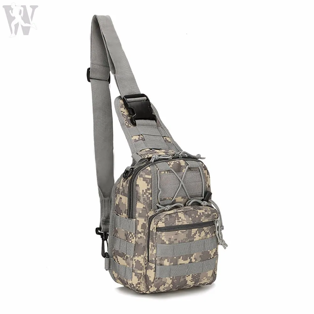 Ultimate Arms Gear Heavy Duty Army Mens Crossbody Tactical Chest Bag ...