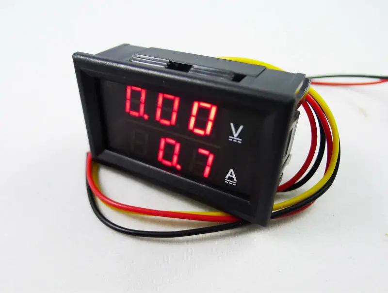 Digital Ammeter And Voltmeter Volt Amp Meter Dc 0100v 100a Buy