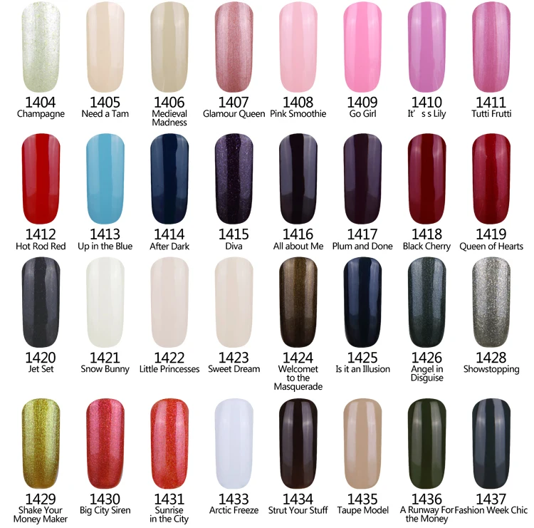 Osey China Manufacturer Colours Led Natural Gel Polish Soak Off Gel