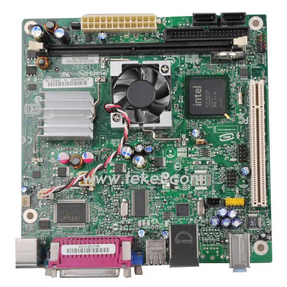 Original Mini ITX Mainboard D945GCLF2 with Atom N330 CPU, DDR2